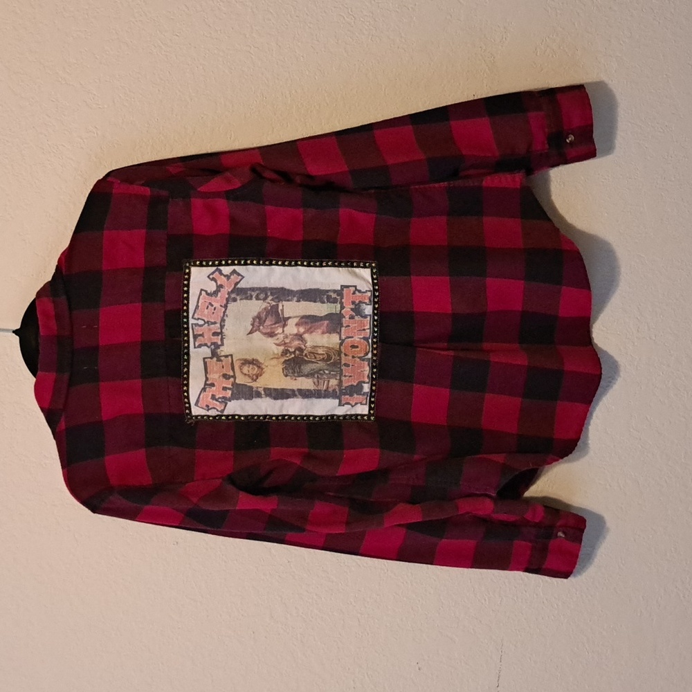 Upcucled Hollister Flannel M